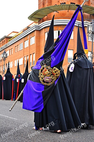 Easter Seville Andalusia Spain Procession