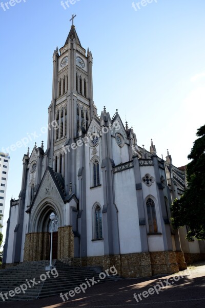 Church Architecture Gothic Catholic Santo