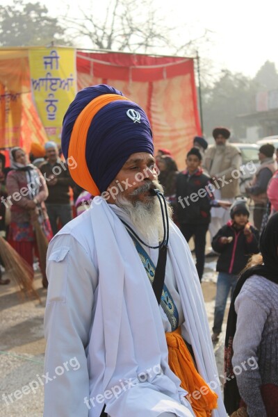 Sikh Whistle Turban Old Sikhism