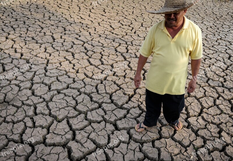 Drought Asia Dry Water Landscape