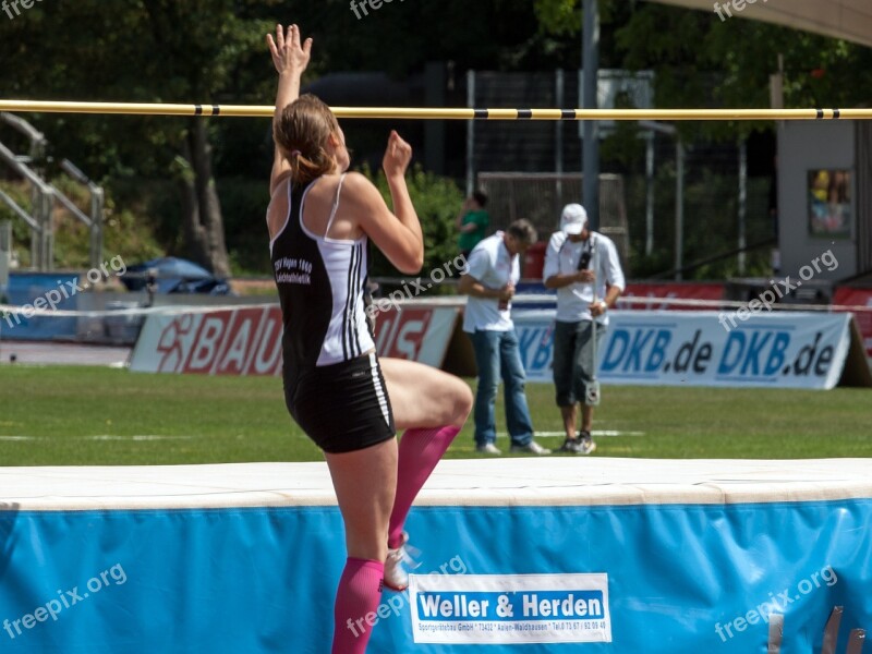 Sport Athletics High Jump Junior Gala Mannheim Free Photos