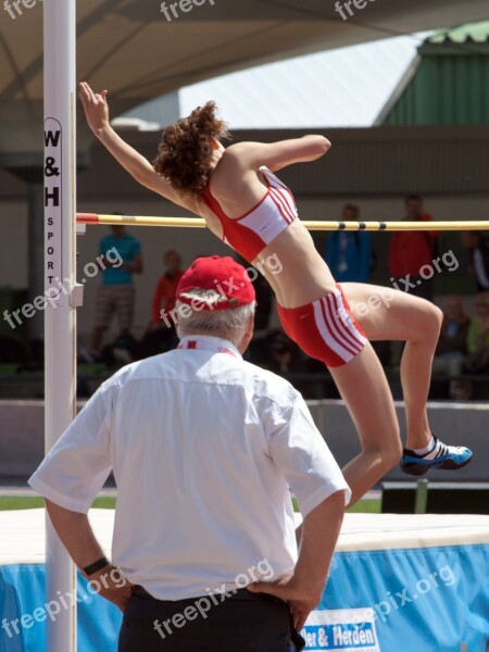 Sport Athletics High Jump Junior Gala Mannheim Free Photos