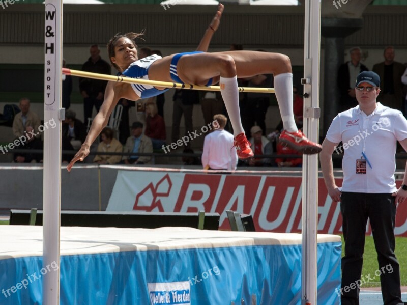 Sport Athletics High Jump Junior Gala Mannheim Free Photos