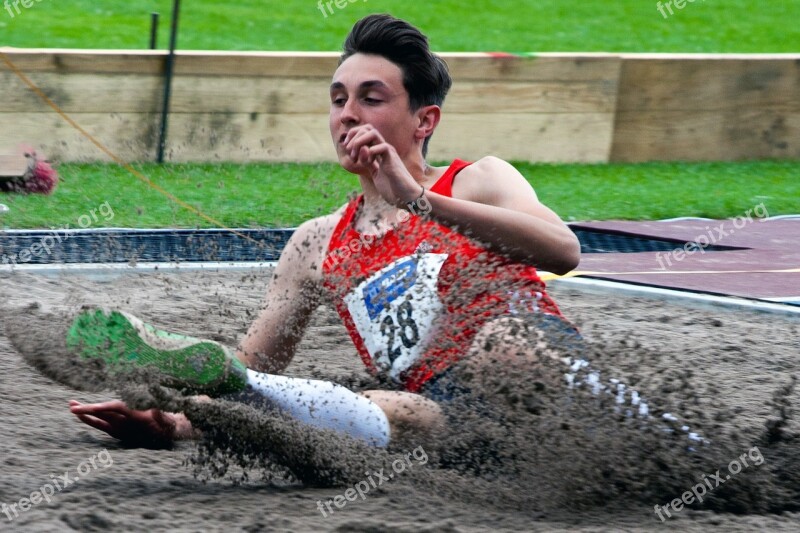 Sport Athletics Long Jump Junior Gala Mannheim Free Photos