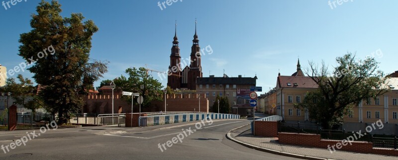 Opole Silesia Poland Panorama Free Photos