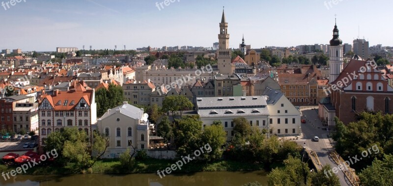 Opole Silesia Poland Panorama Free Photos