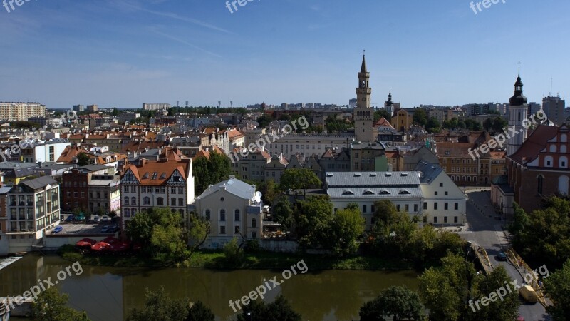 Opole Silesia Poland Panorama Free Photos