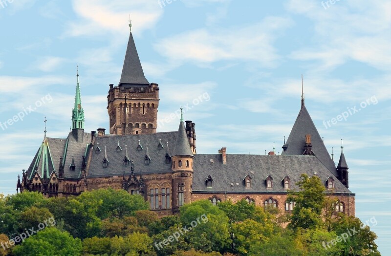 Castle Resin Wernigerode Masonry Historically