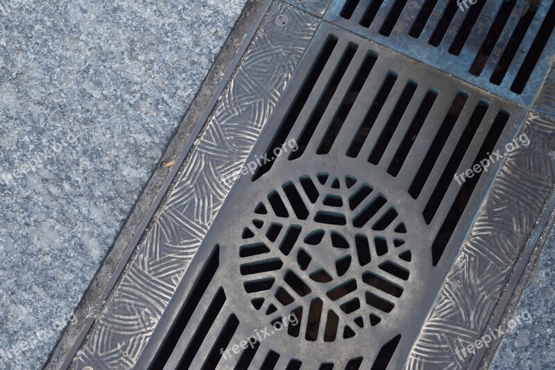 Abstract Architecture Grate Urban Modern