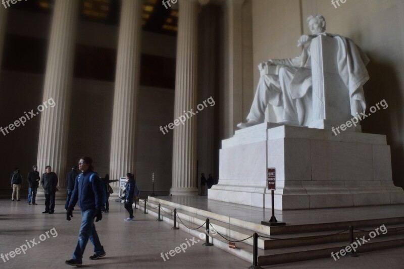 Abraham Lincoln Tourism Washington Usa America