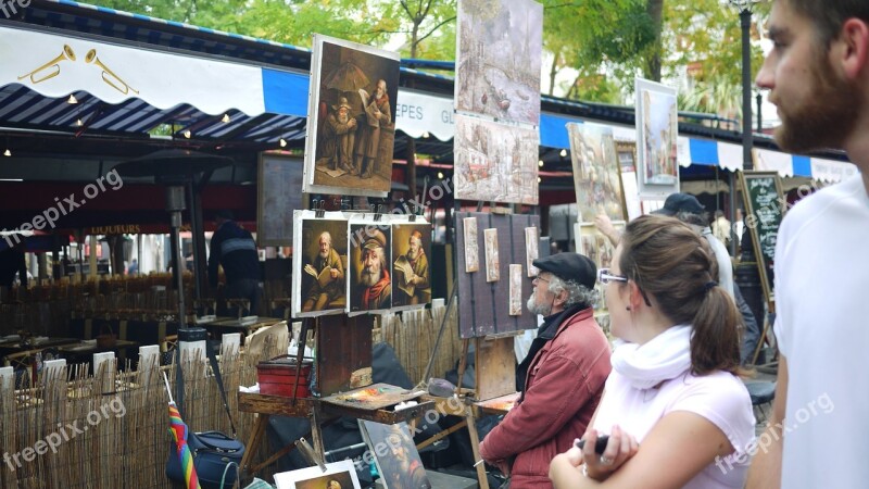 France Montmartre Free Photos