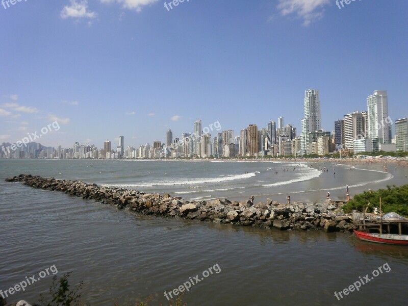 Mar Beach Nature Camboriu Brazil