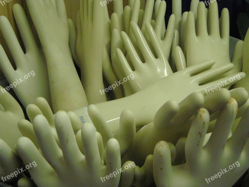 Ceramic Hands Finger Shape Design