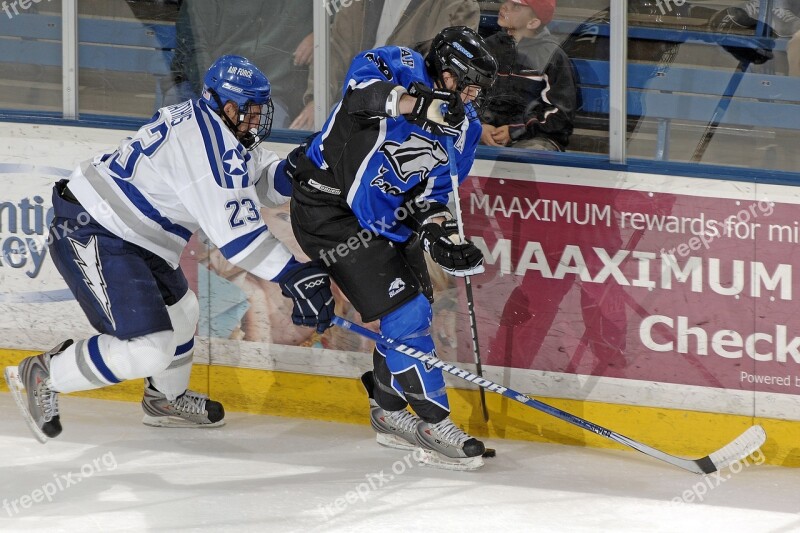 Ice Hockey Goal Sport Team Helmet