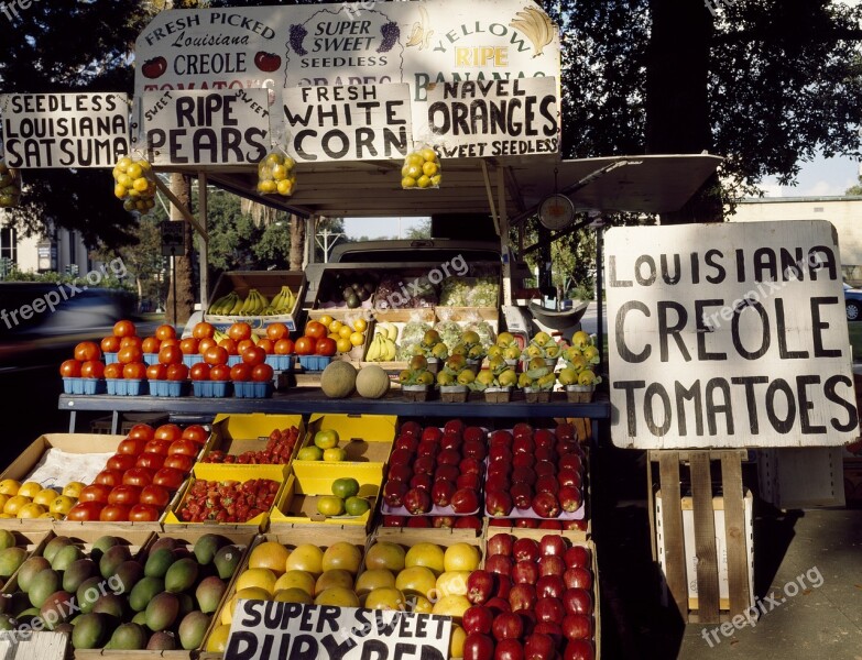 Fruit Market Farmers Fresh Vegetable