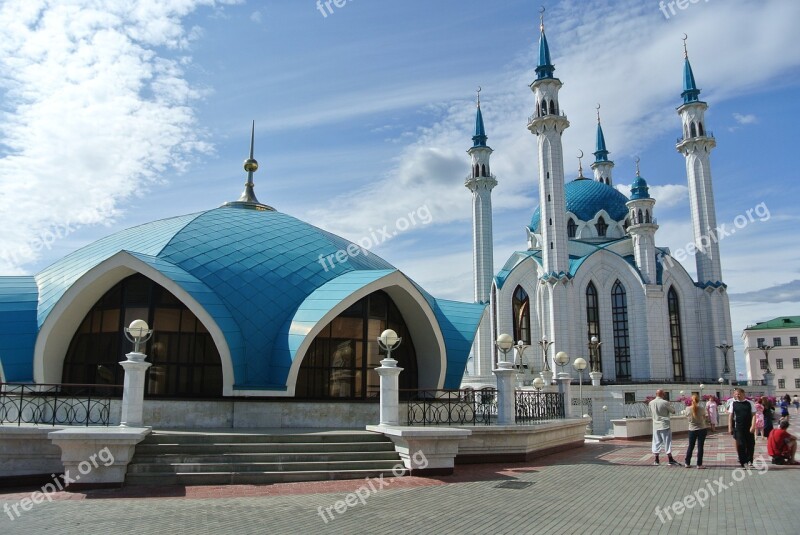 Mosque Kazan Qolsharif Mosque Free Photos