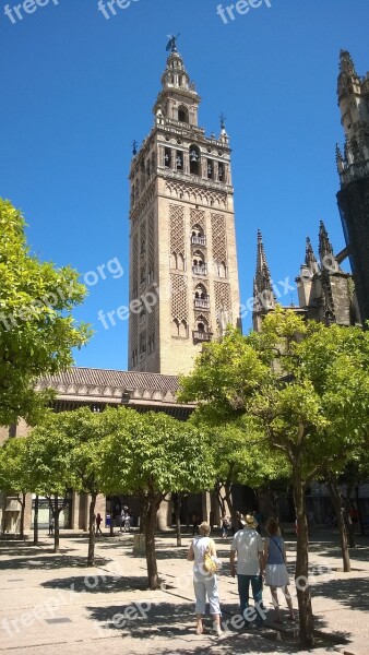 Seville Cathedral Andalusia Spanish Building