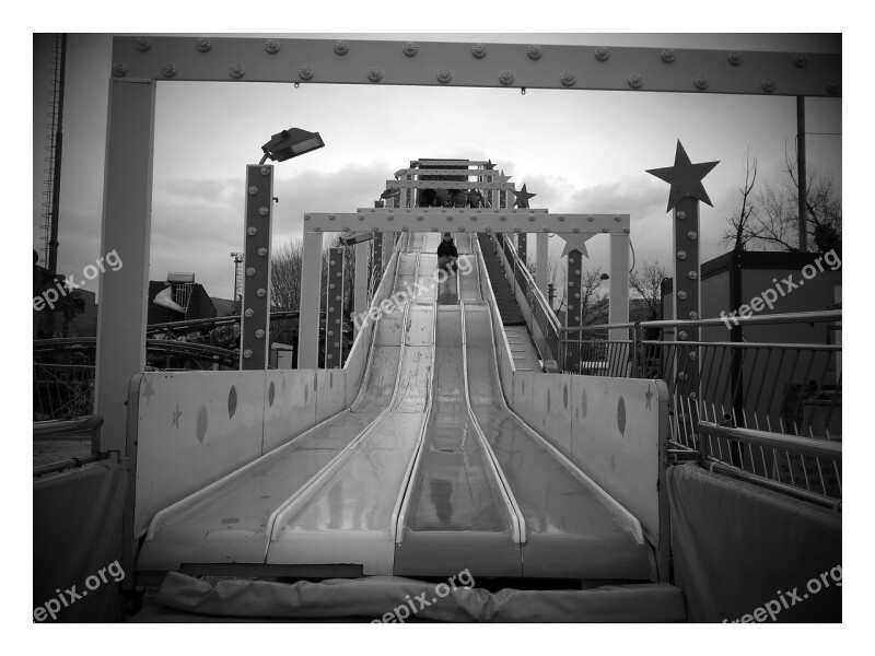 Slide Funfair Rides Fun Joust