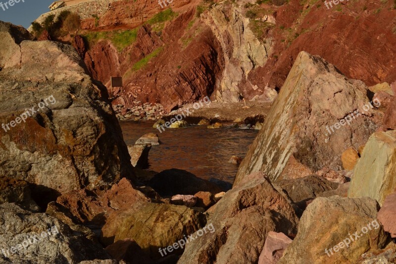 Landscape Rocks Sea Rock Nature