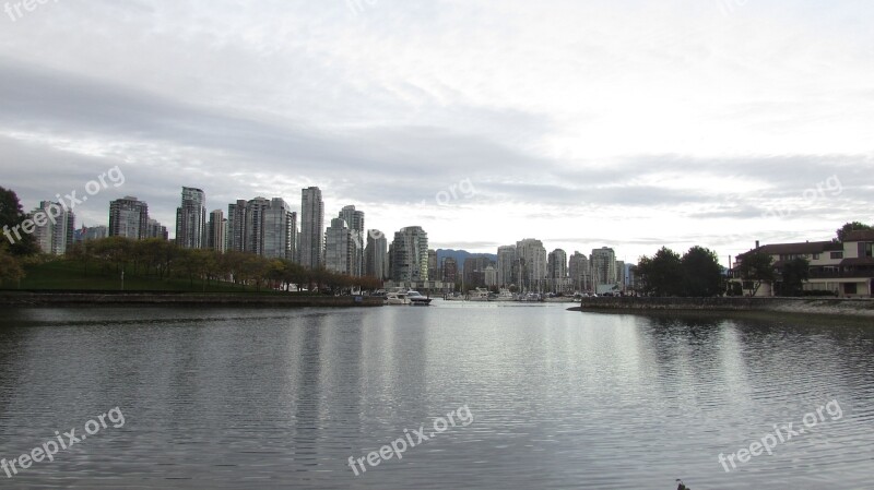 City Landscape Canada Vancouver Water