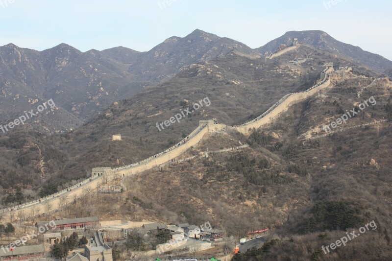 Great Wall Of China Beijing China Unesco Places Of Interest