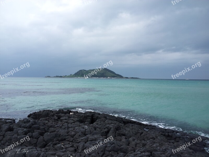 Jeju Island Jeju Island Sea Sea Emerald Sea Sea Island