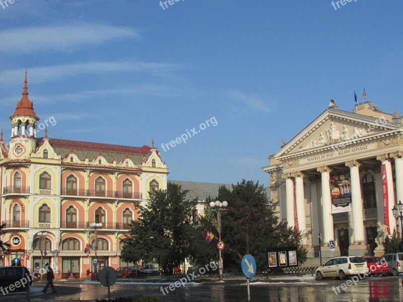 Theater Romania Transylvania Center Oradea