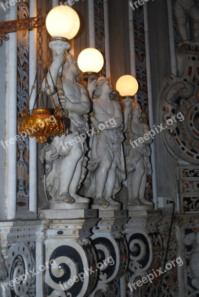 Statues Church Globes Religion Sculpture