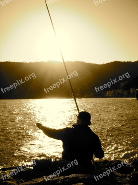 Italy Fishing Sea Water Europe