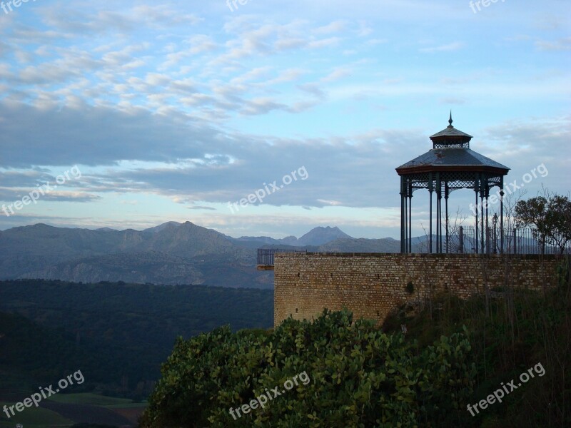 Ronda Spain Countryside Travel Gazebo