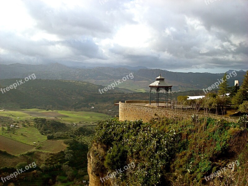 Ronda Spain Countryside Travel Gazebo