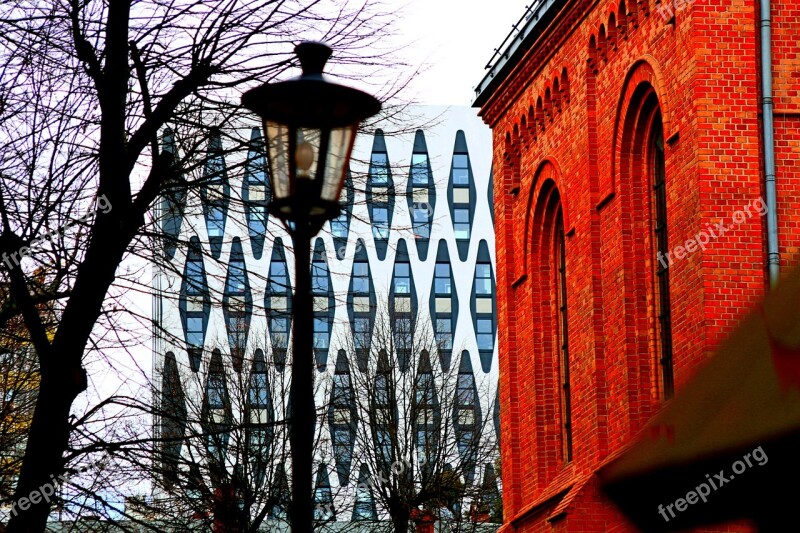 Buildings The Old And The New Jezyce District Poznan Poland