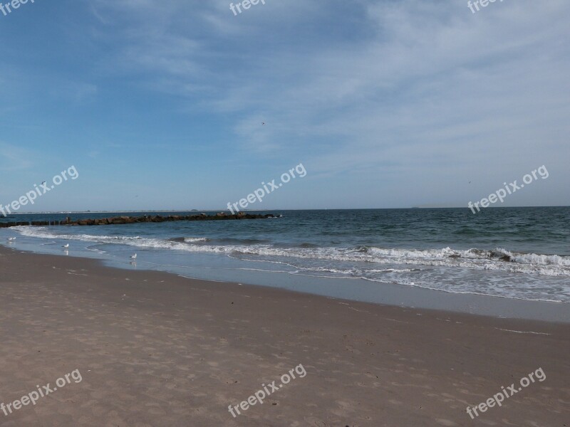 Brighton Beach Atlantic Coney Island New York City