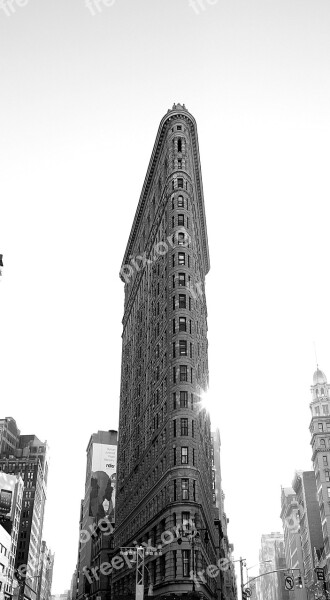 Flatiron Building Building New York City Skyscraper