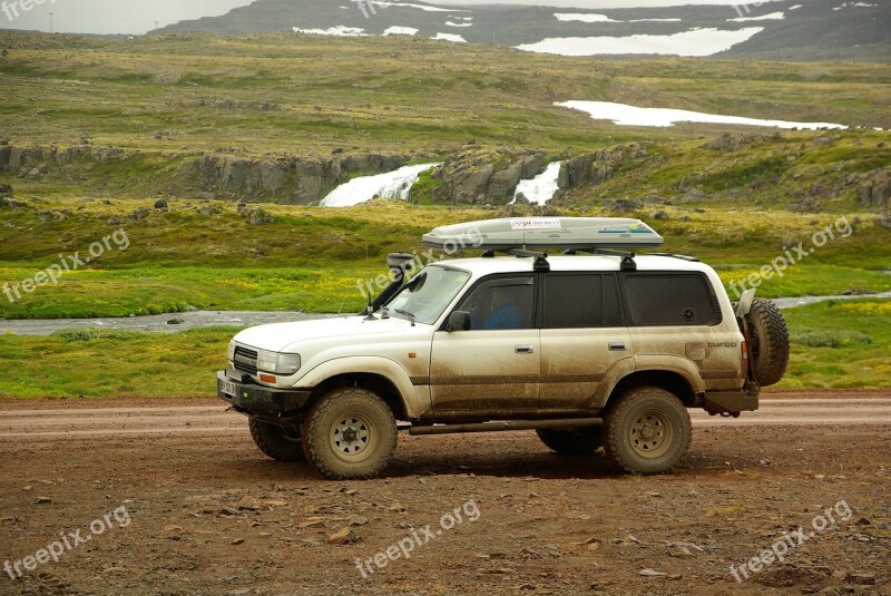 Iceland Toyota 4x4 Adventure Track