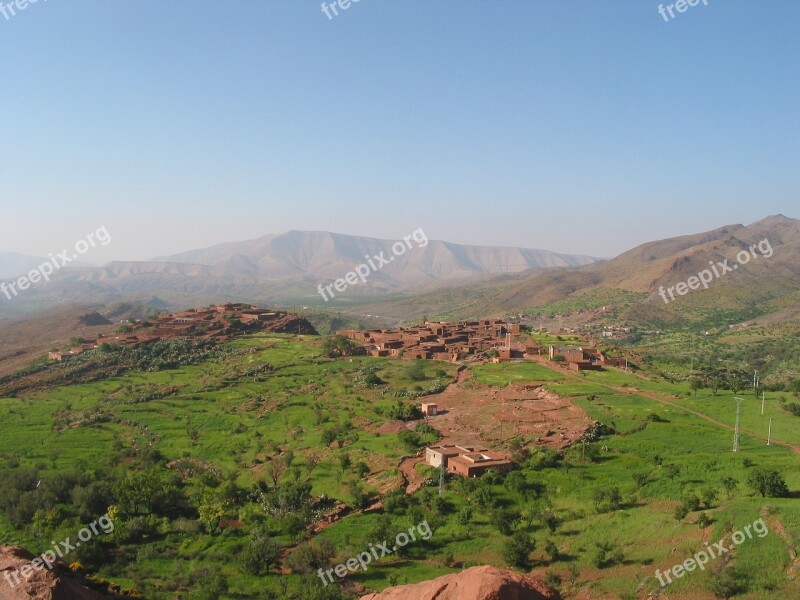 Morocco Atlas Villages Free Photos