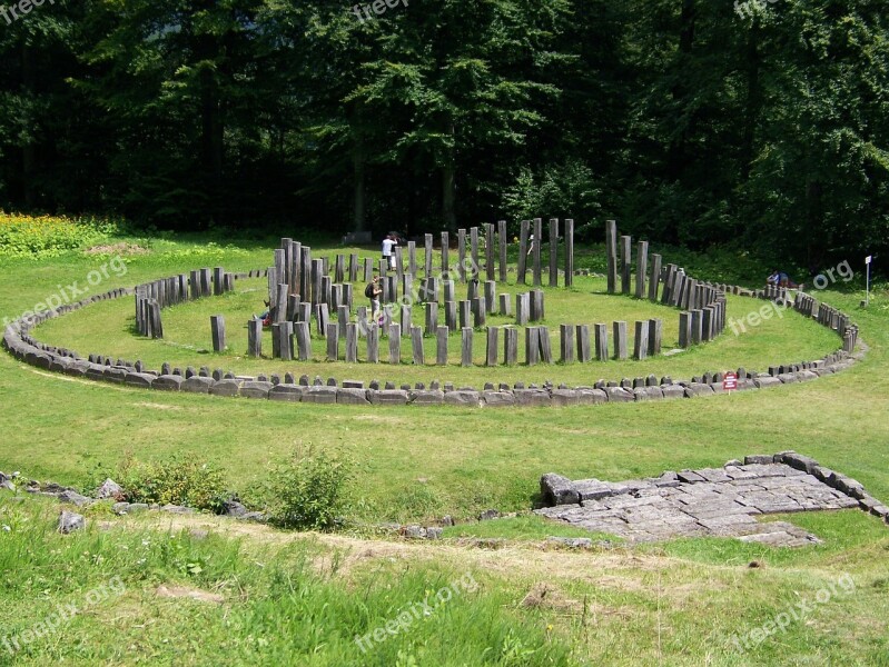 Romania Prehistory Civilization Remains Ruins