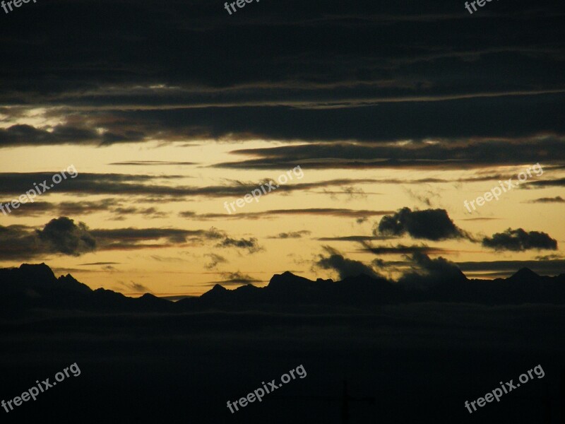 Cloud Wonderland Ink The Scenery Sunset