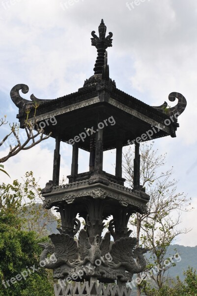 Temple Bali Melanting Traditional Asia