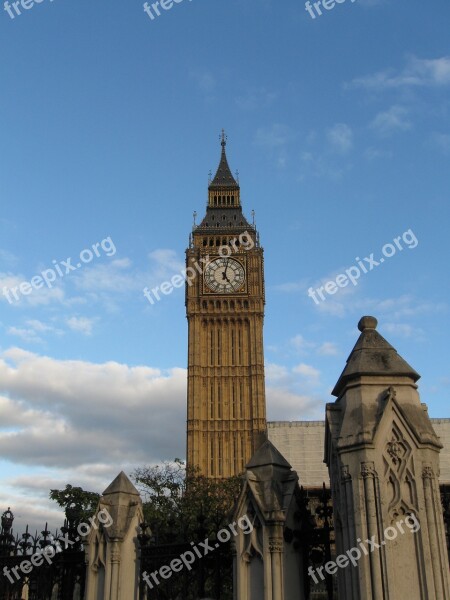 Big Ben Clock Tower London Britain