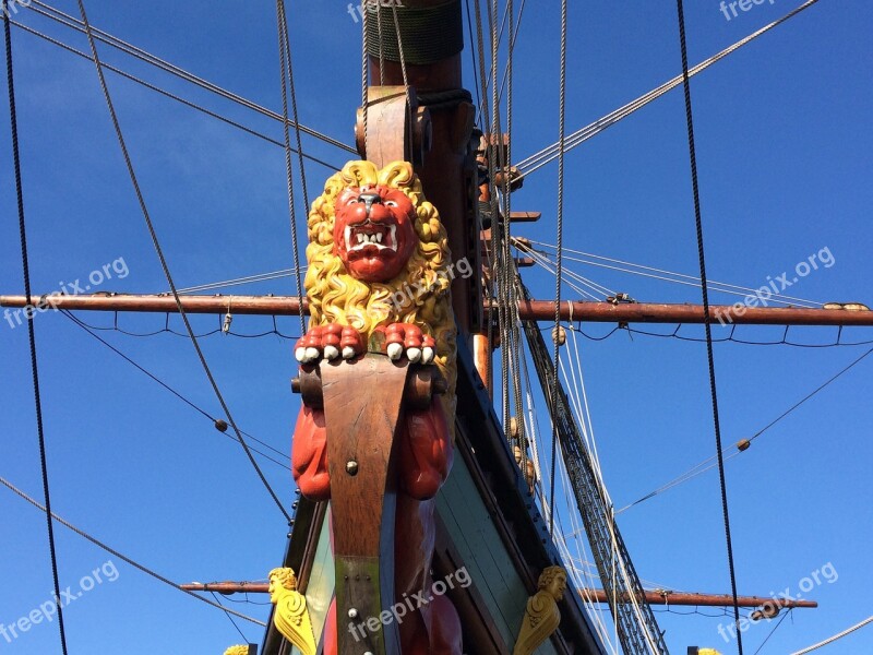 Figurehead Ship Voc Sailing Ship The Batavia