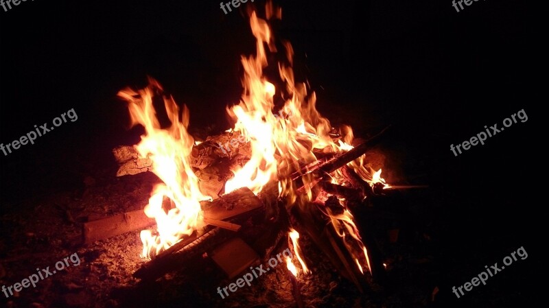 Lohri Fire Bonfire Festival India