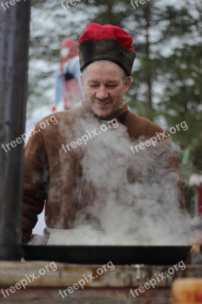 Carnival Holiday People Traditions Pancakes