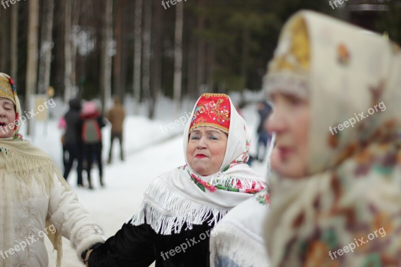 Carnival Holiday People Traditions Roundelay