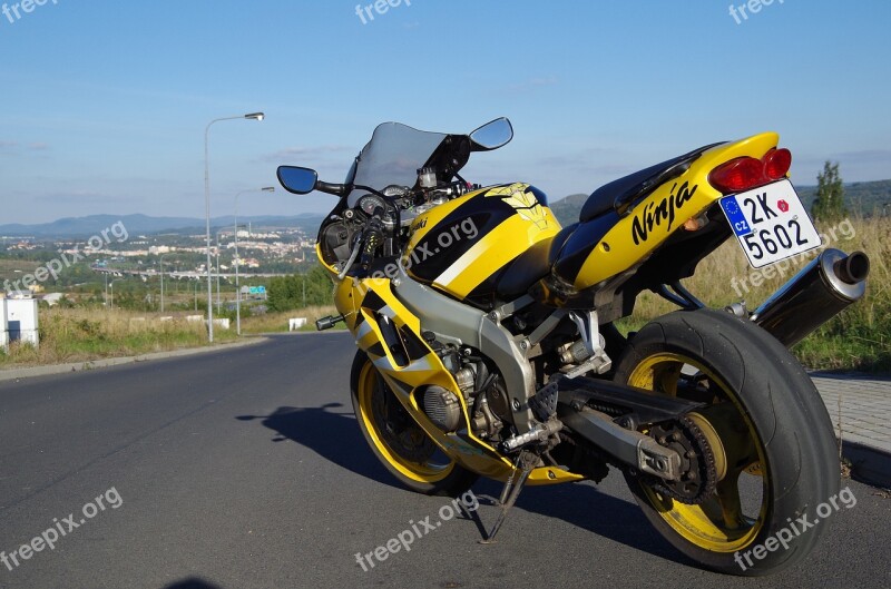 Motorcycle Round Kawasaki Ninja Free Photos