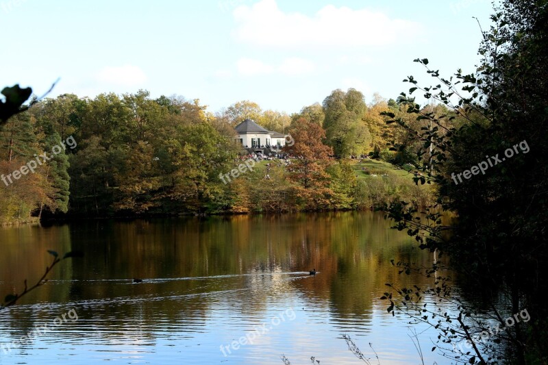 Lake Autumn Nature Bear Lake Stuttgart