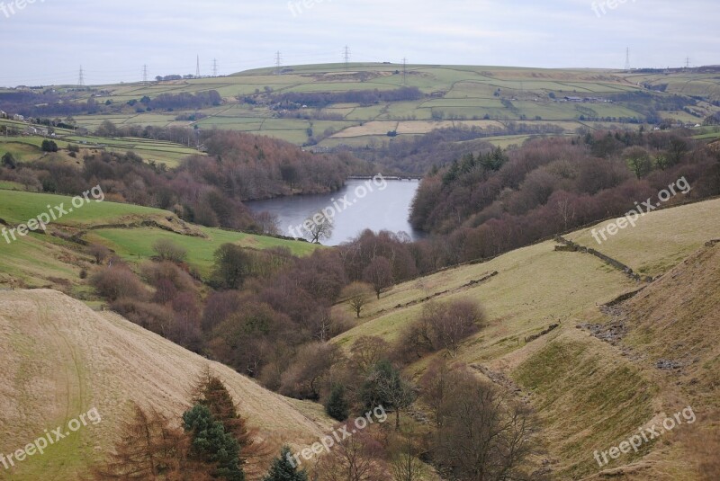 Landscape Valley Nature Mountain Outdoor