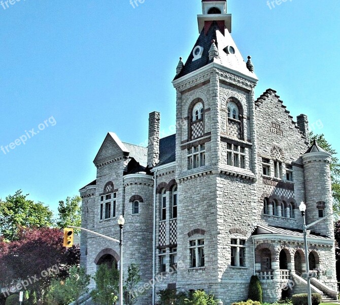 Architecture Building Stone Canada Ontario