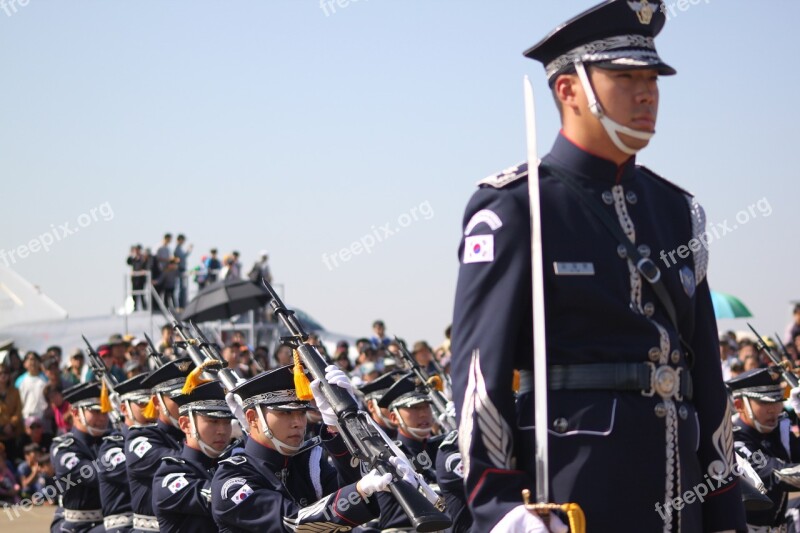 Gun Show Air Show Uniform Korean Air Force