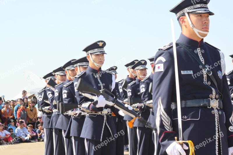 Gun Show Air Show Uniform Korean Air Force